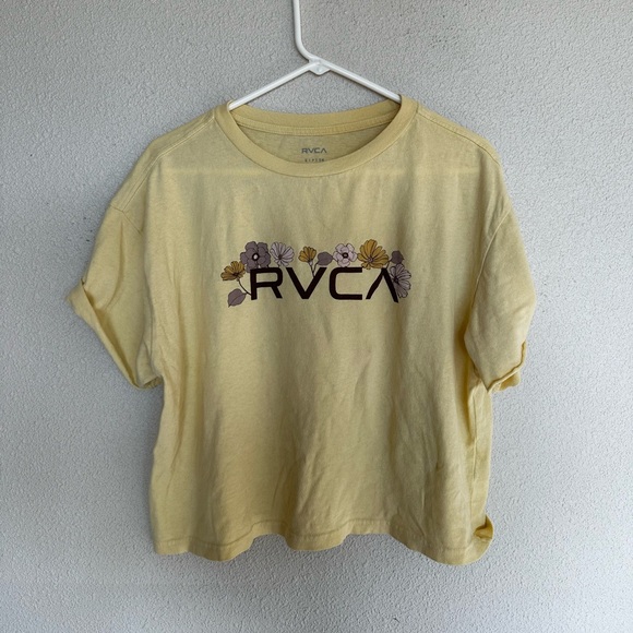 RVCA cropped tshirt - Picture 1 of 3